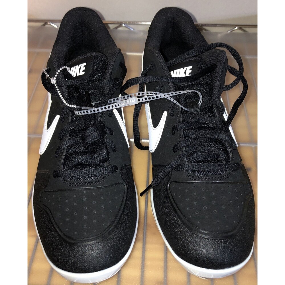 New Black Nike Metal Cleats Size 7 US